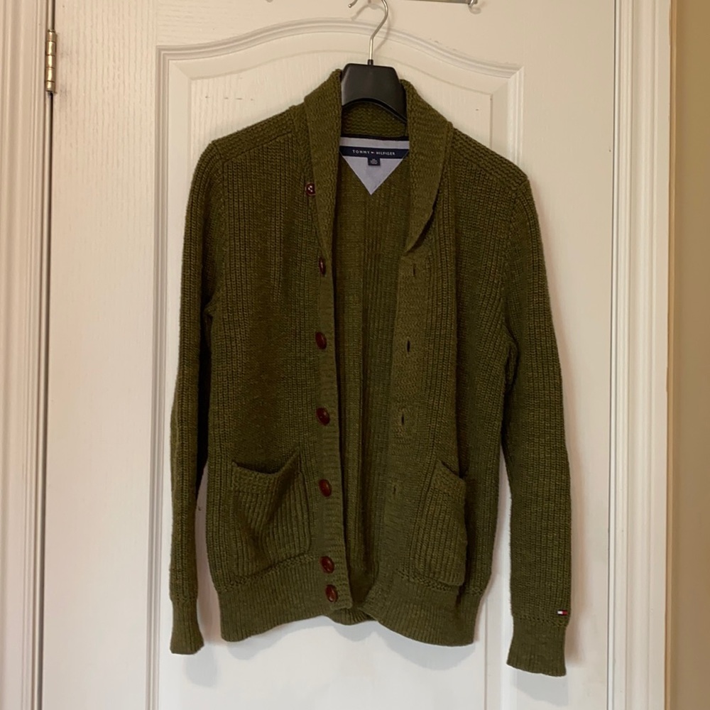 Tommy Hilfiger shawl collar cardigan